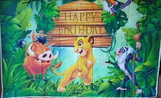 Poster Buon Compleanno Il Re Leone