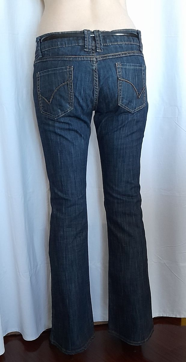 Jeans Miss Swan vita bassa flare