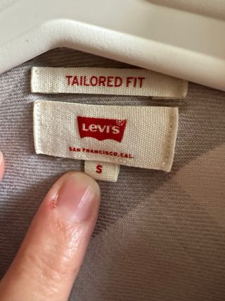 Camisa Levi's Mujer Gris