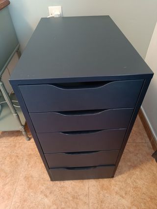 Cajonera Alex Azul Ikea