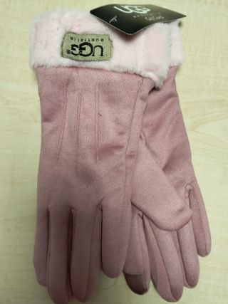 Guantes UGG rosas