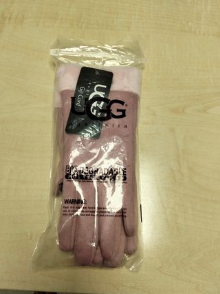Guantes UGG rosas