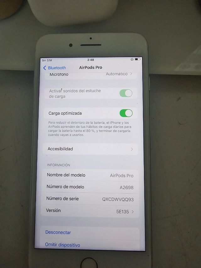 Cascos Apple Blancos