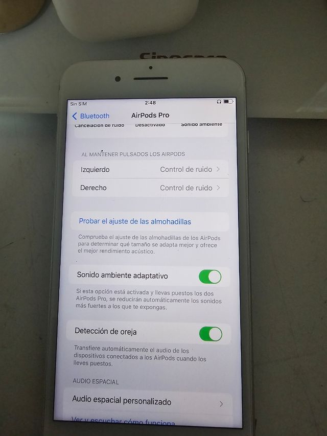 Cascos Apple Blancos