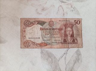 Billete 50 Escudos Portugal 1964