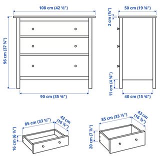 Cómoda infantil IKEA Hemnes