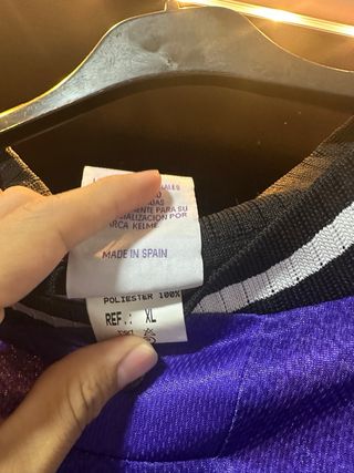 Camiseta Kelme Real Madrid Morada