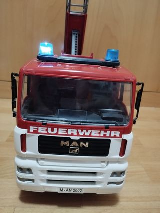 Camión Bomberos Bruder con Escalera