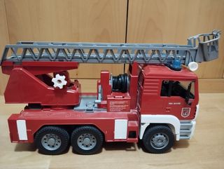 Camión Bomberos Bruder con Escalera