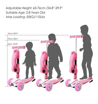 Patinete infantil Hikole 2 en 1
