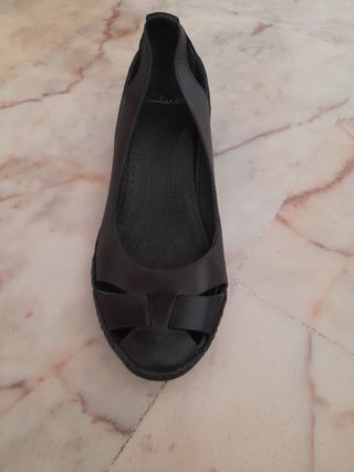 Zapatos Clarks Negros