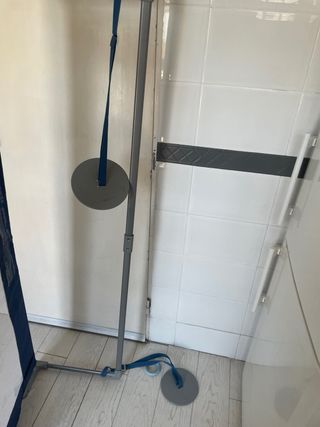Barrera de cama infantil azul