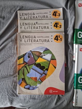 Lengua castellana y literatura 4º ESO. Libro de...