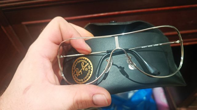 Estuche Gafas Ray-Ban Negro Original