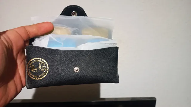 Estuche Gafas Ray-Ban Negro Original