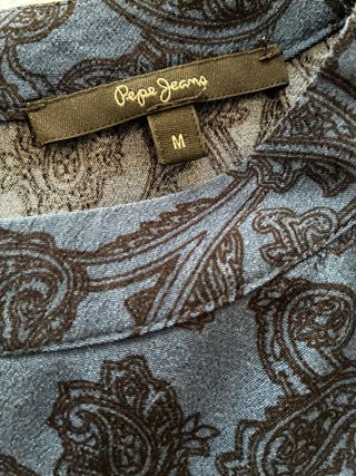 Vestido corto azul Pepe Jeans