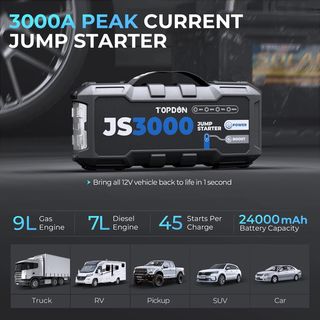 Arrancador Coches TOPDON JS3000 3000A