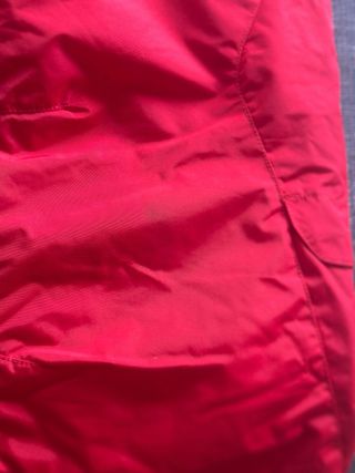 Pantalón de esquí rojo niño talla 10