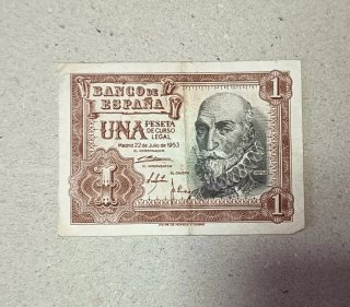 Varios billetes antiguos
