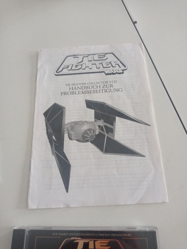 Star Wars Tie Fighter CD-ROM Edition