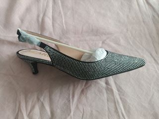 Zapato destalonado Azarey negro