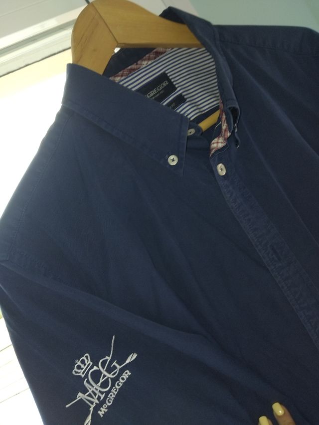 Camisa McGregor Azul Talla L