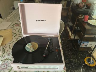 Tocadiscos Crosley Rosa