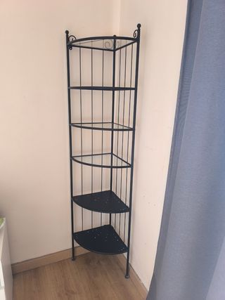 Estantería Esquina Ikea Negra