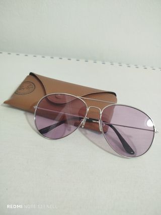 Gafas de sol Ray-Ban plateadas