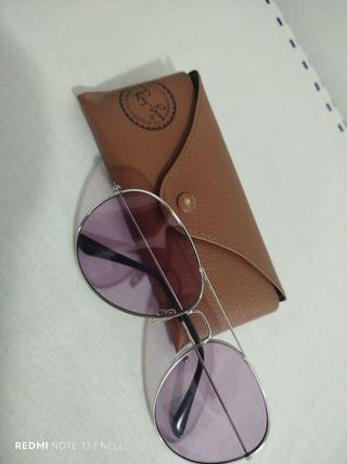 Gafas de sol Ray-Ban plateadas