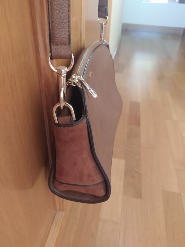 Bolso bandolera Parfois marrón + otro de regalo