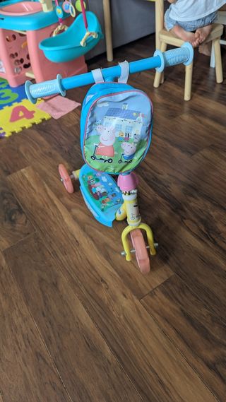 Patinete Peppa Pig 3 ruedas