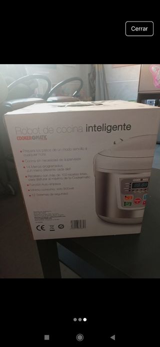 Robot Cocina Inteligente Cookeromatic 5L NUEVO