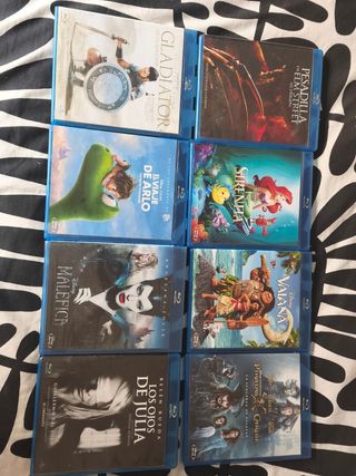 Pack Blu-ray Disney: Gladiator, Arlo, Sirenita..