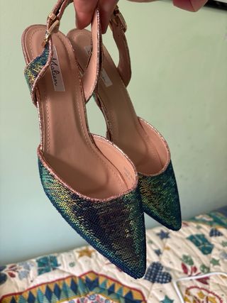 Malien Scarpe donna paillettes taglia 40