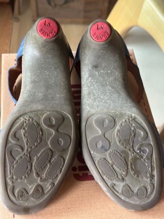 Sandalias azules 