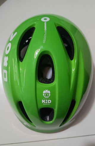 Casco Bicicleta Infantil Verde Decathlon