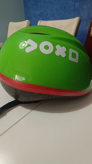 Casco Bicicleta Infantil Verde Decathlon