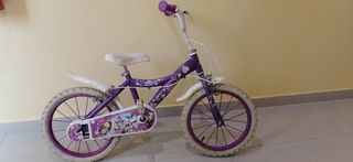 Bicicleta infantil morada