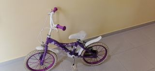 Bicicleta infantil morada