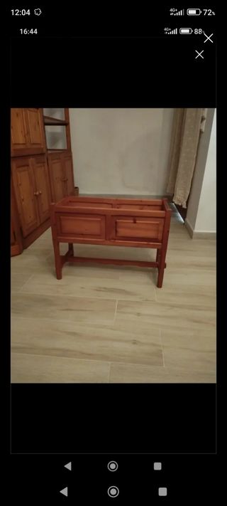 Macetero de madera