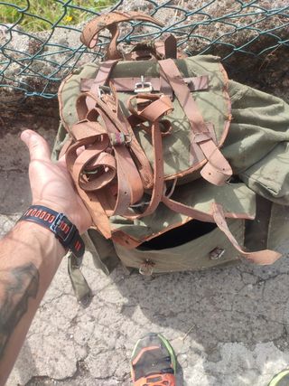 Mochila Ejército Español Antigua