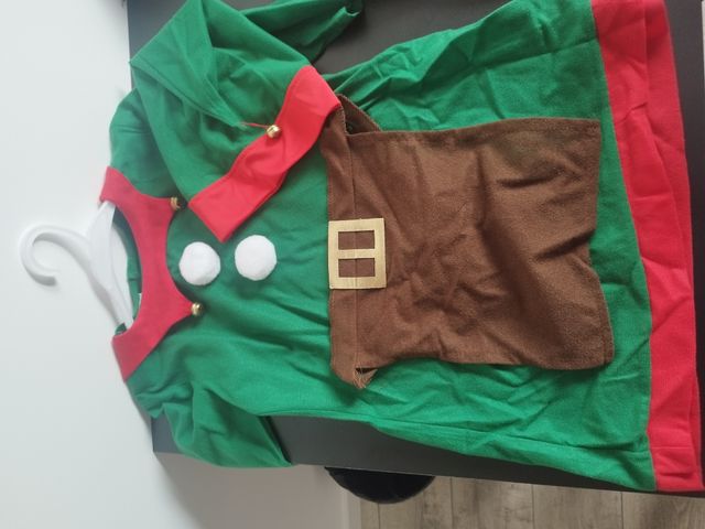 Disfraz Niña Elfa Talla 7-9