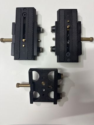 Piastra sgancio rapido per videocamera