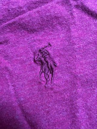 Polo Ralph Lauren Camiseta Morada Mujer Talla M
