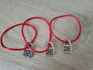 Set 3 Candados Grandes Uno de 50 Plata
