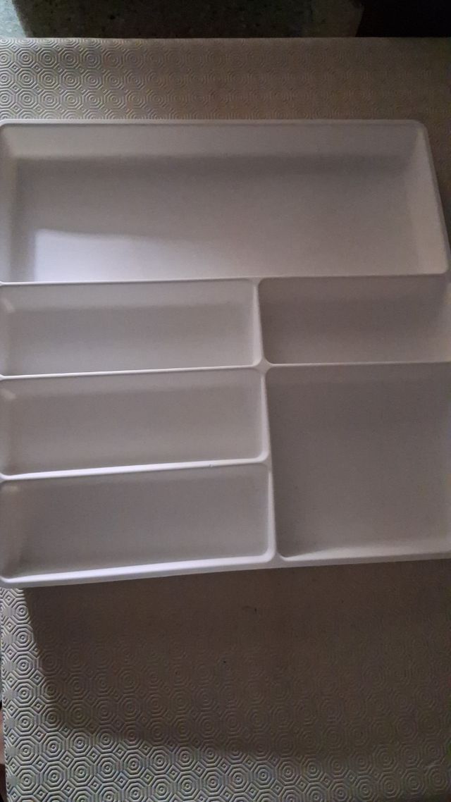 Porta cubiertos Ikea blanco