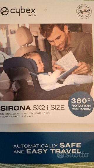 Seggiolino auto Cybex Sirona SX2 i-Size