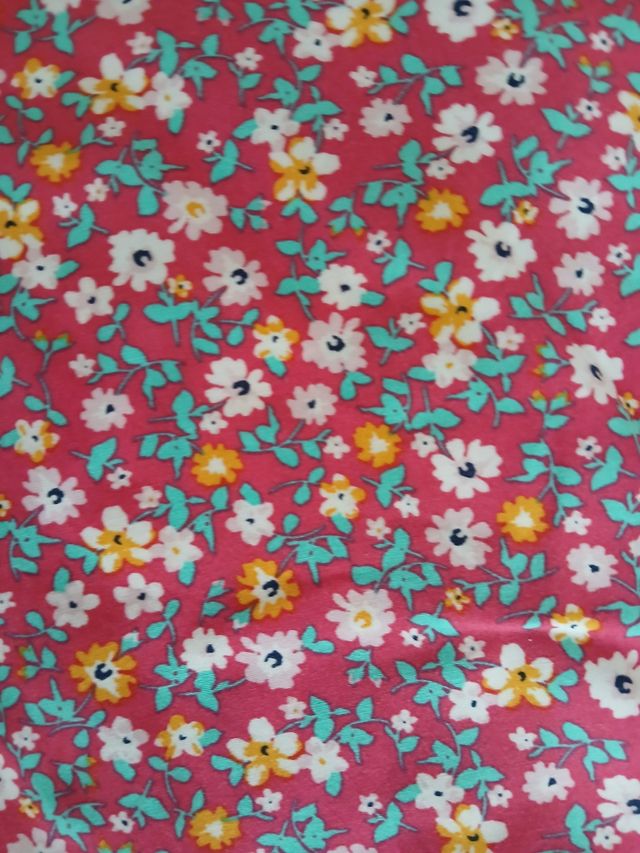 Pantalón ancho flores Springfield Talla S