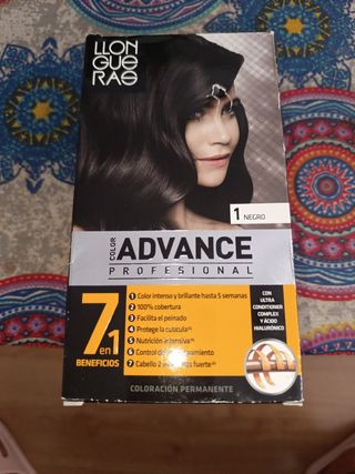 Tinte Llongueras Color Advance Negro 1